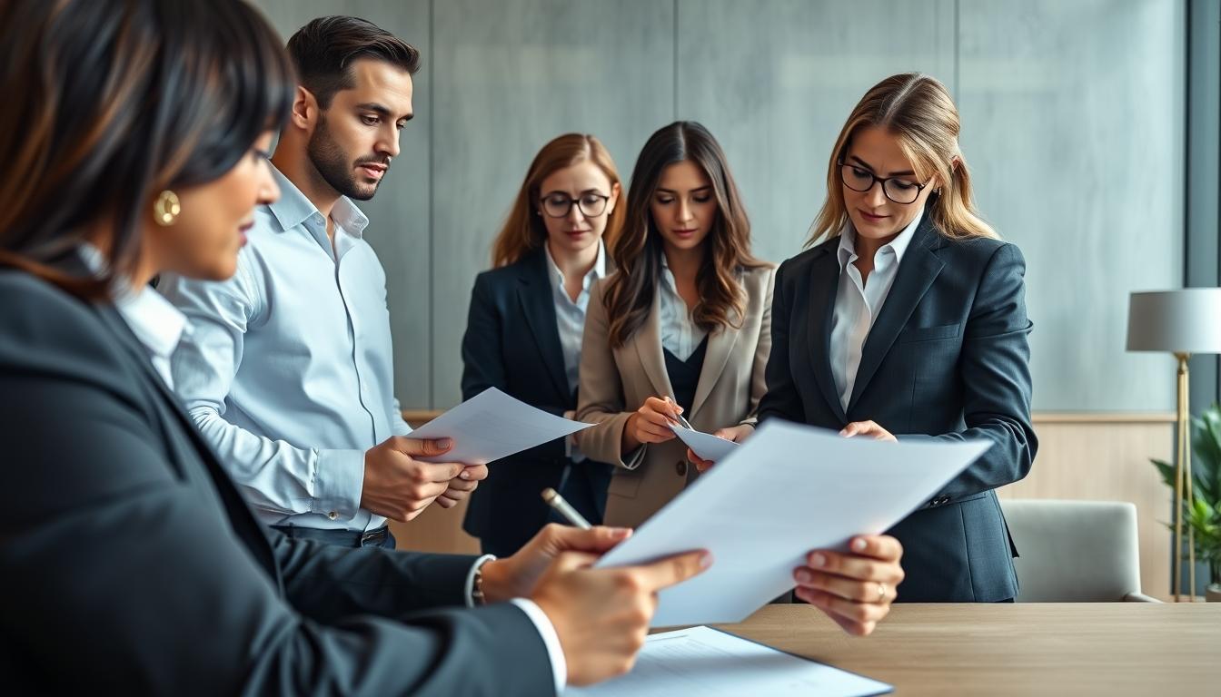 Property settlement documents and transfer review